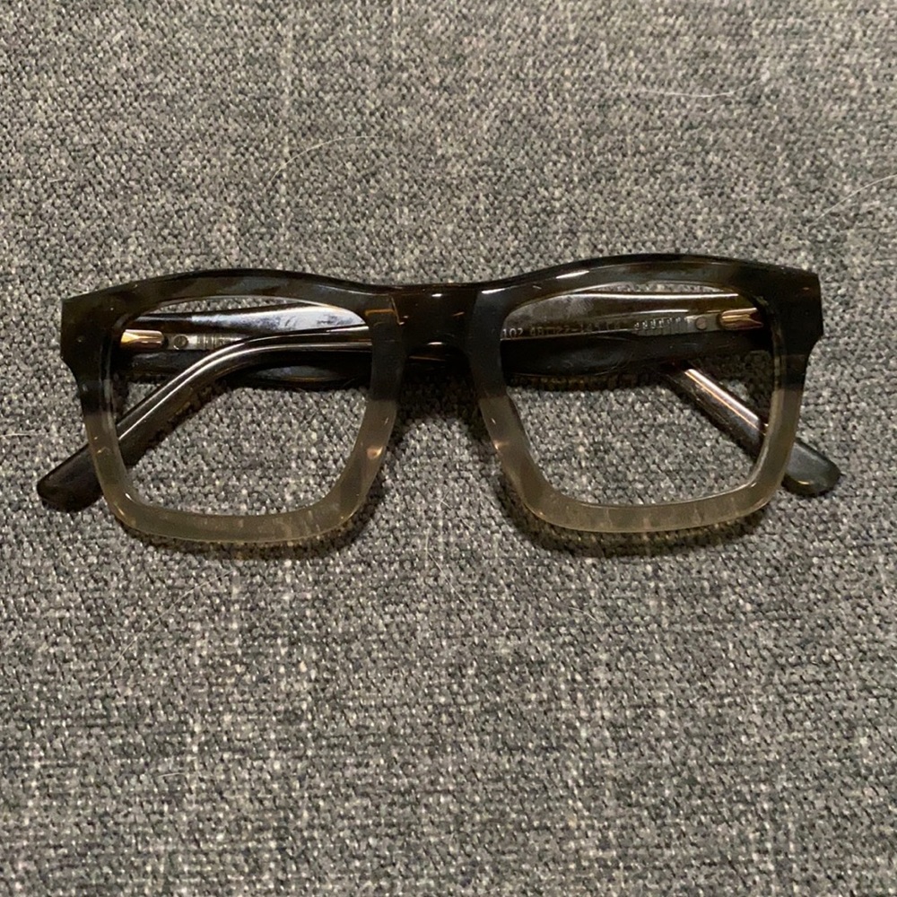 Square frames- brown and green gradient